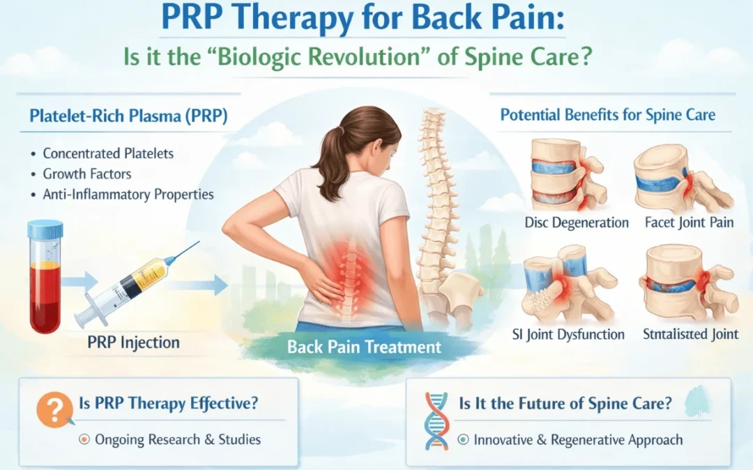 PRP for Back Pain: Can Regenerative Therapy Help Manage Chronic Spine Conditions?
