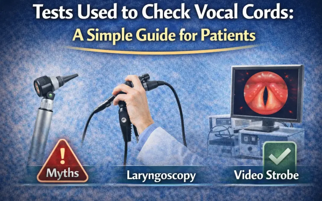 Tests Used to Check Vocal Cords by Dr. Shama Kovale at Kokilaben Dhirubhai Ambani Hospital